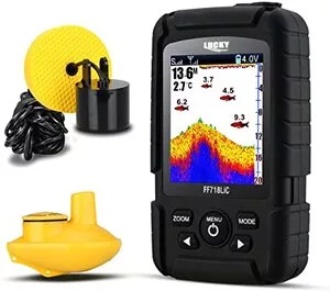 LUCKY fish finder wired and wireless portable